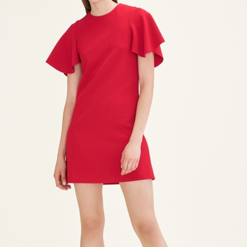 Maje Rastel Mini Dress, Butterfly Sleeves